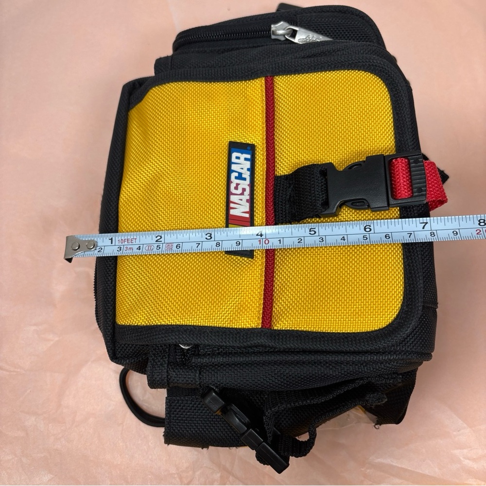 NASCAR Yellow and Black Men's Bag used good condition 🏎️ - Picture 9 of 16